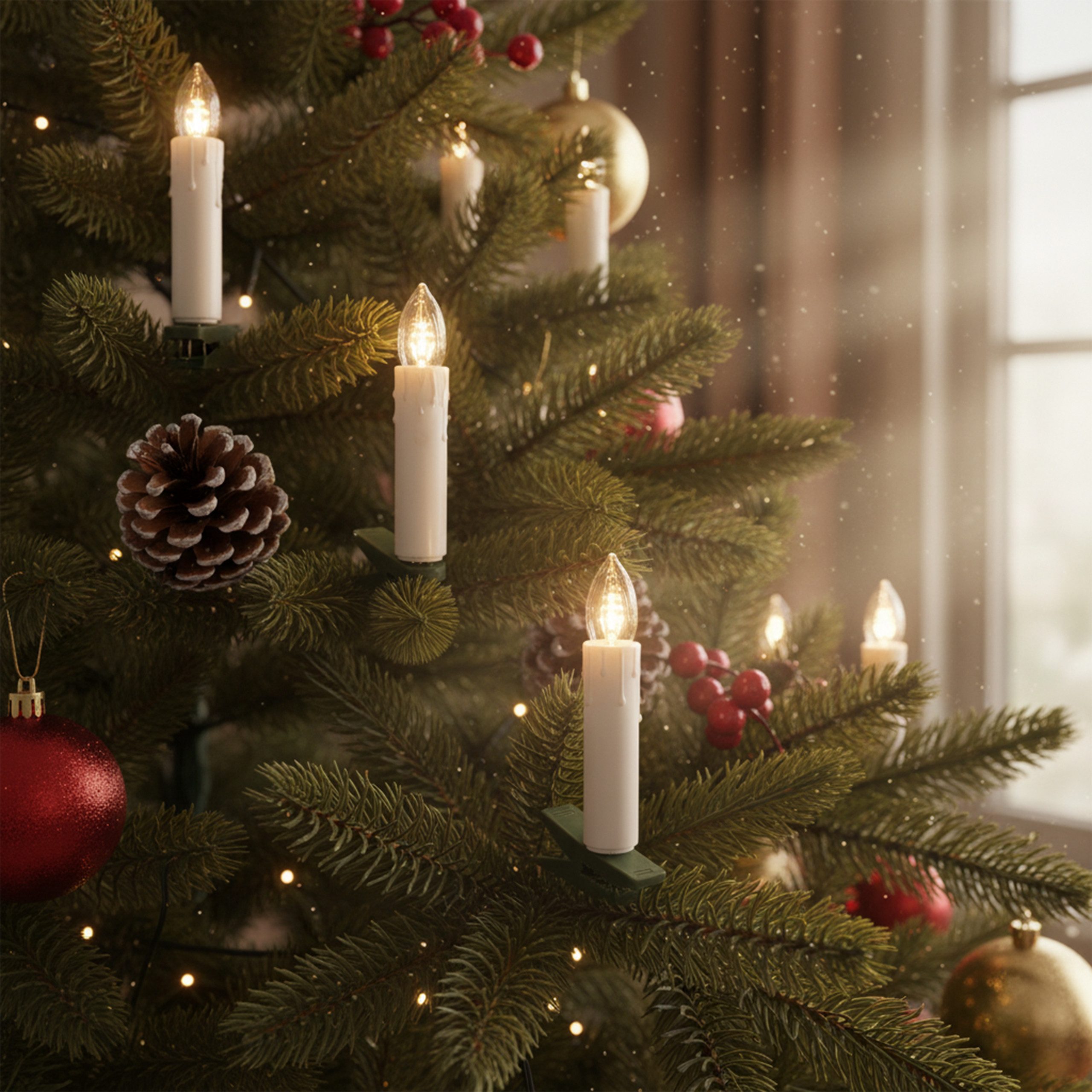 LED-Christbaumkerzen