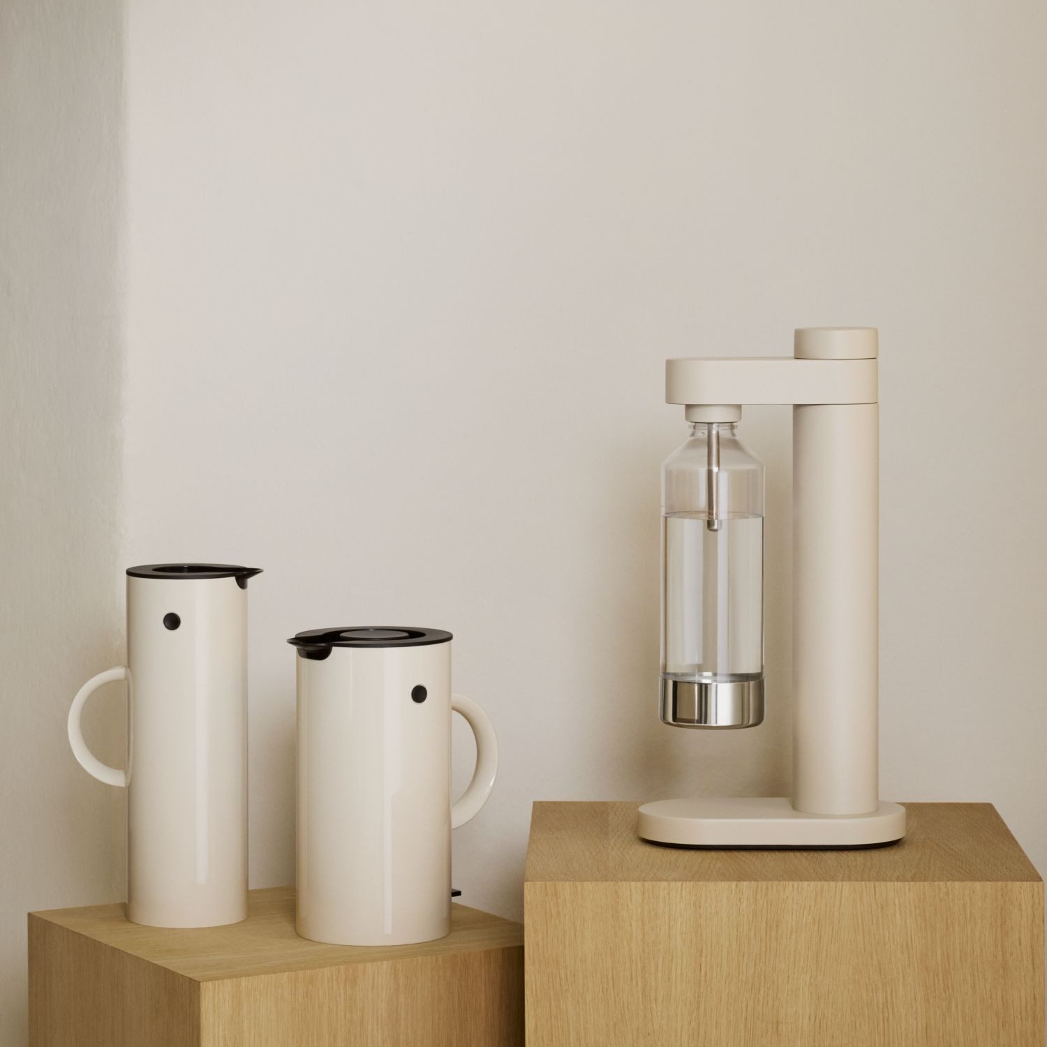 Stelton Wassersprudler Brus Soft Sand