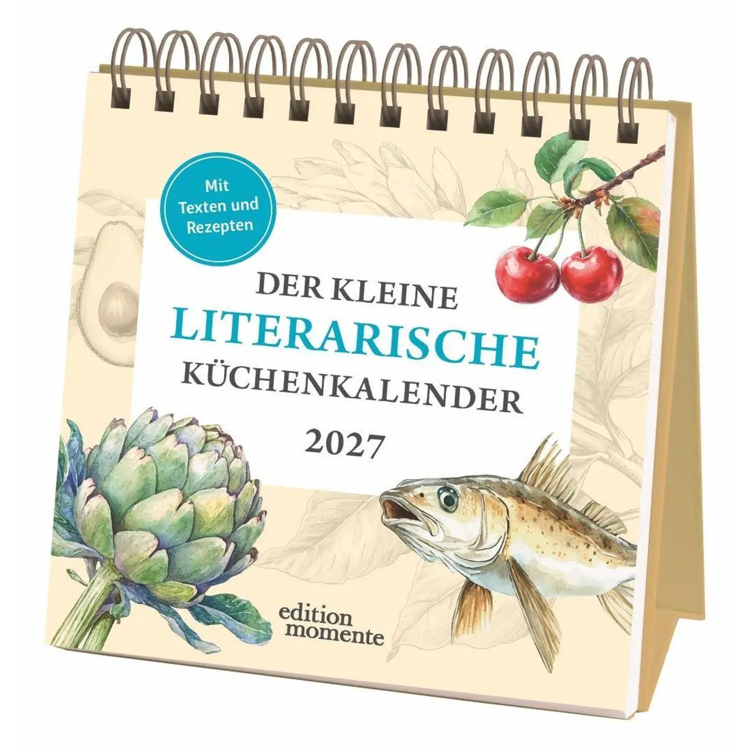 Harenberg Kalender Verlag Tischkalender Der kleine literarische Küchenkalender Premium-Postkartenkalender...