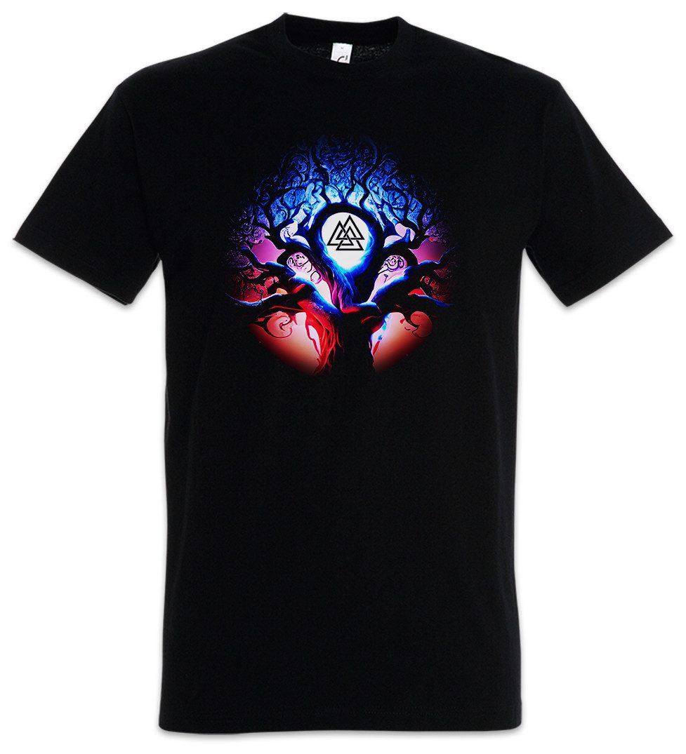 Urban Backwoods Print-Shirt Yggdrasil Moon Walknut günstig online kaufen