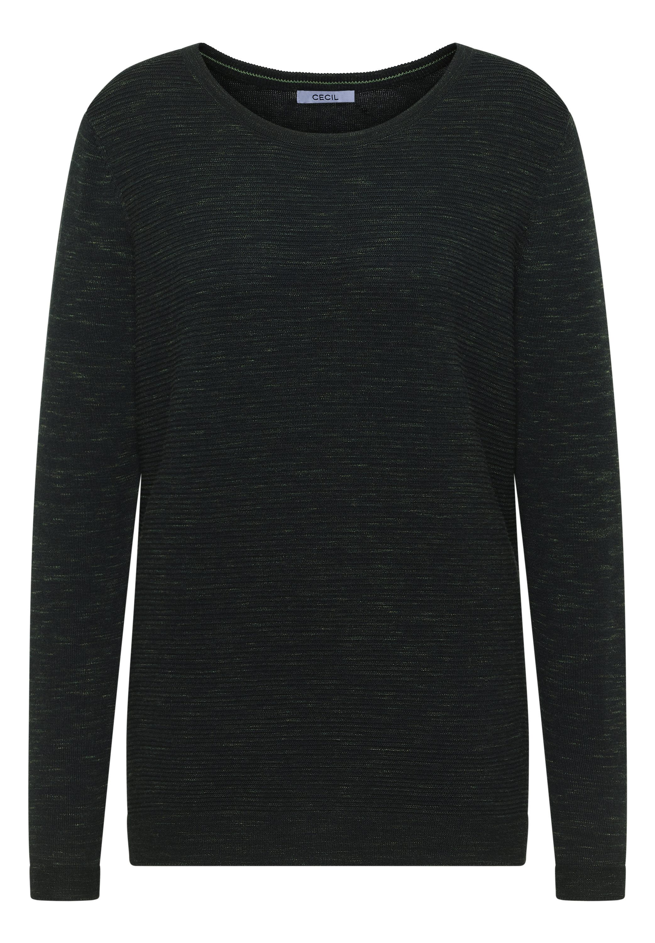 ink green heather melange