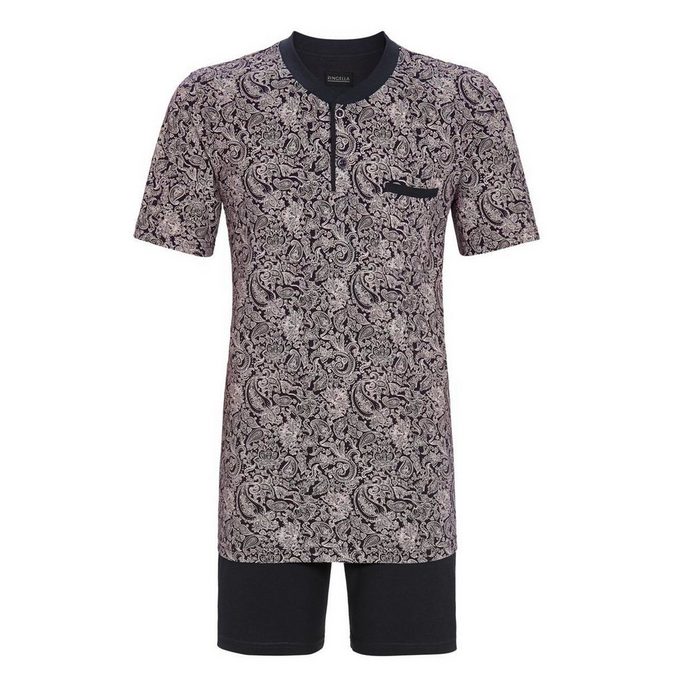 Ringella Pyjama Herren Schlafanzug (2 tlg) Paisley Muster