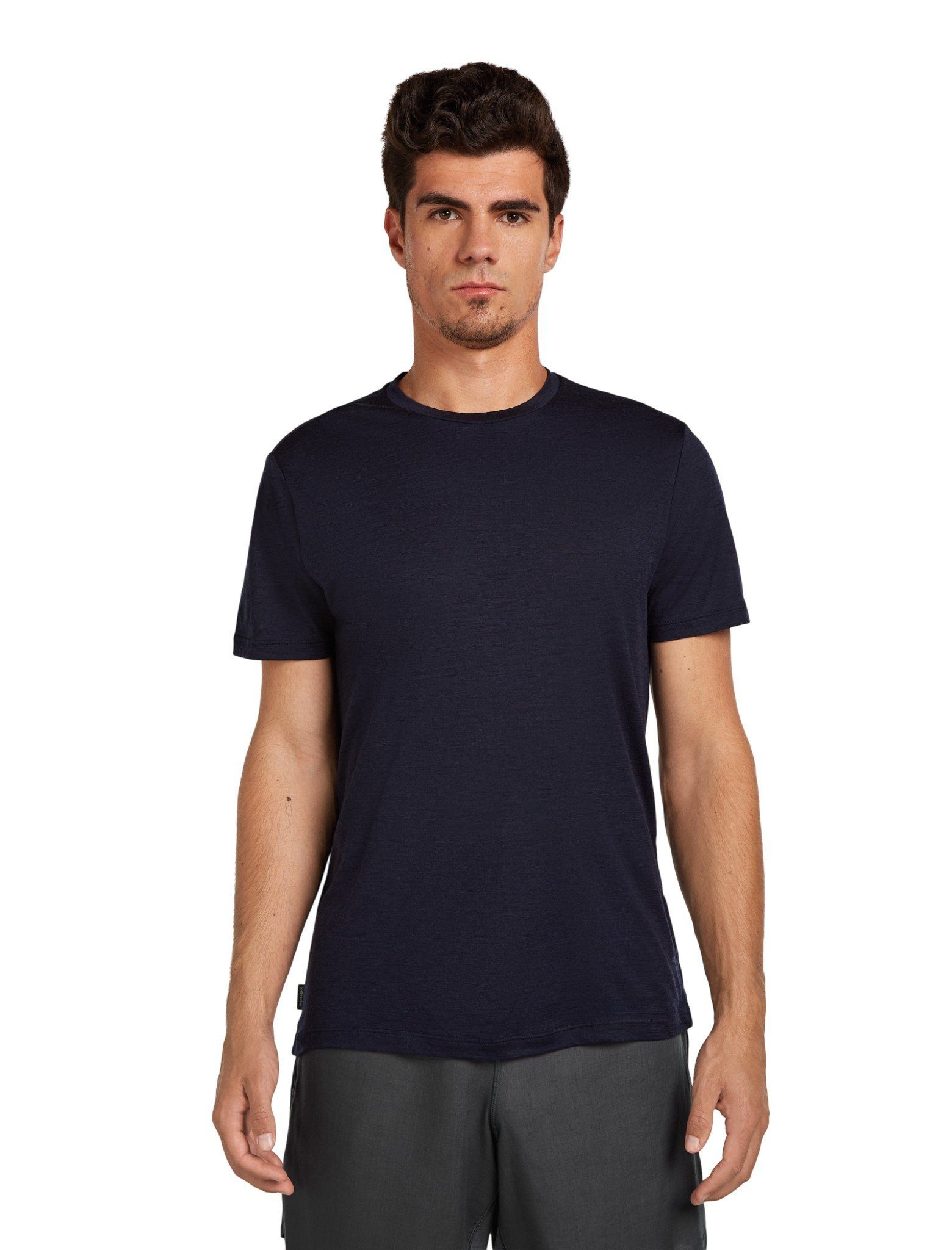 Icebreaker T-Shirt Wander-/Freizeit Merino 150 Tech Lite III (100% Merinowolle) navyblau