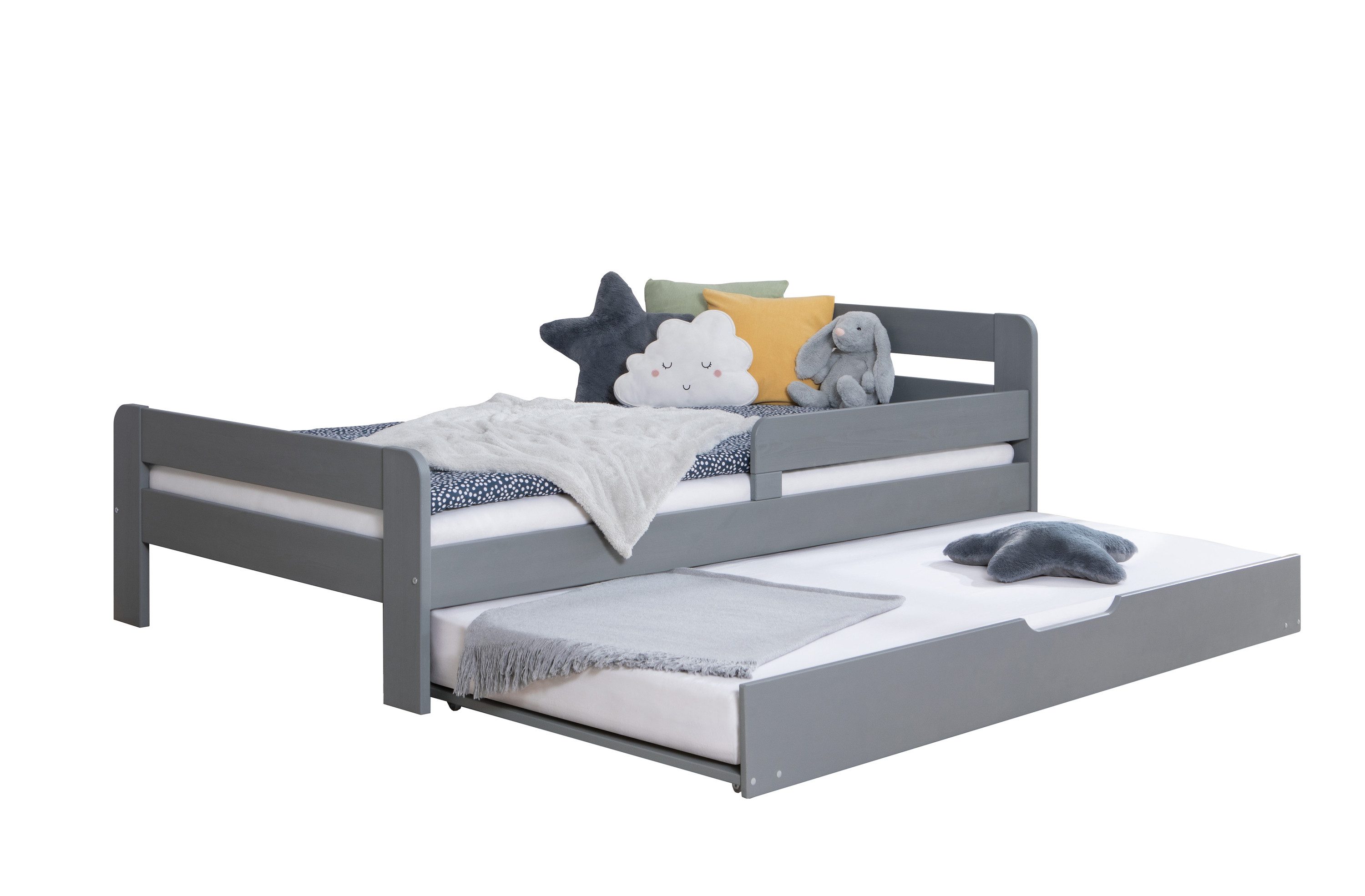 Ticaa Bettgestell Einzelbett Kinderbett Jugendbett "Bennet" günstig online kaufen