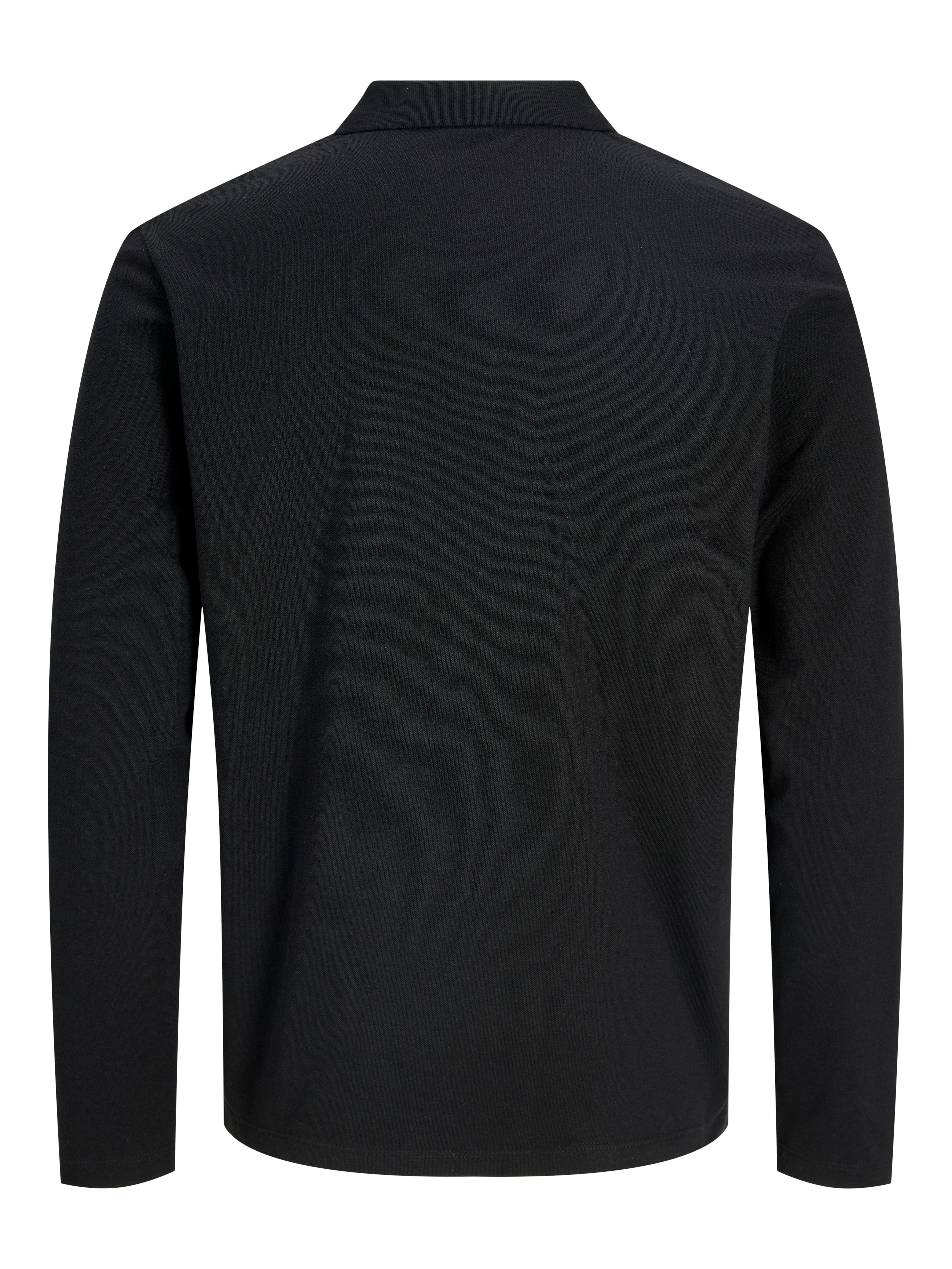 Jack & Jones Poloshirt JJKANE POLO LS Baumwollmischung, regular fit