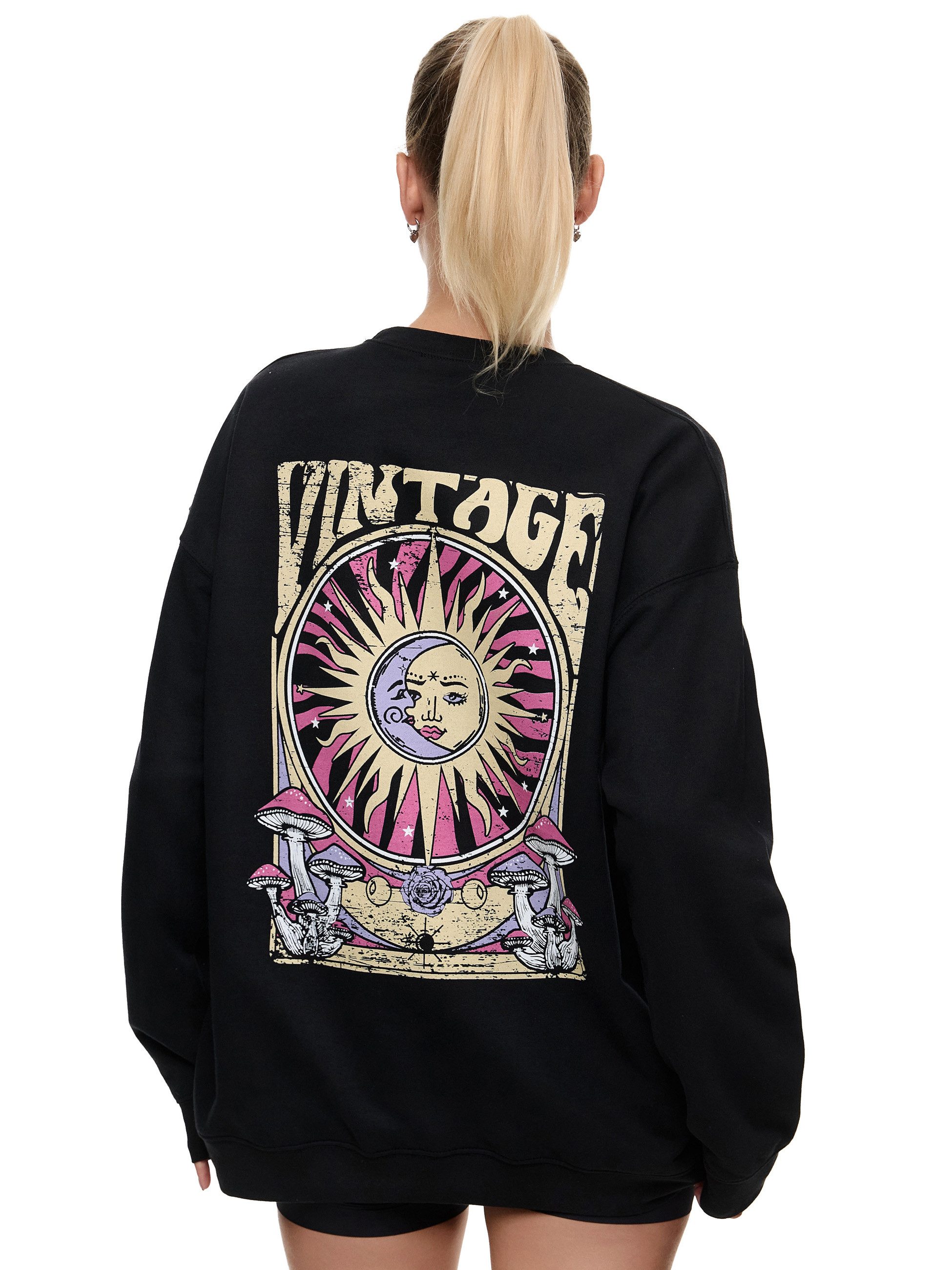 Worldclassca Sweatshirt Worldclassca Oversized Sweatshirt VINTAGE günstig online kaufen