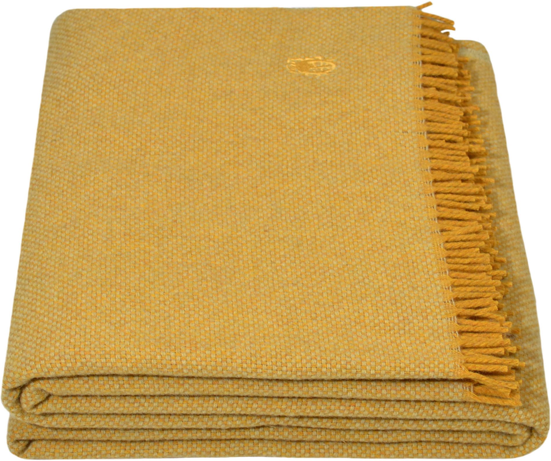 Wohndecke Must Relax, ZOEPPRITZ1828, klassisches unifarbenes Plaid aus dicker reiner Schurwolle