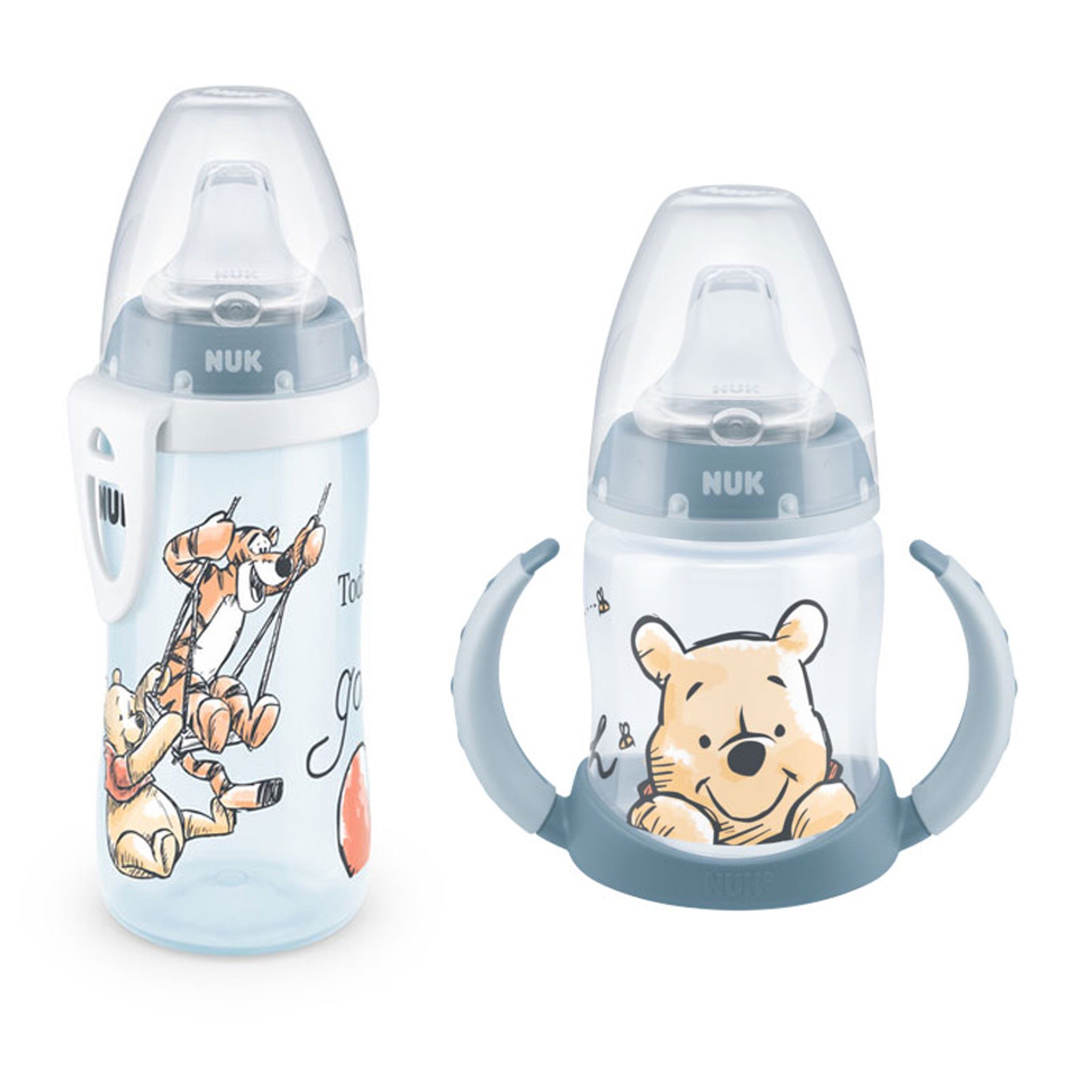 Babyflasche NUK Babytrinklernflasche mit Active Cup 12M+ Auslaufsicherer