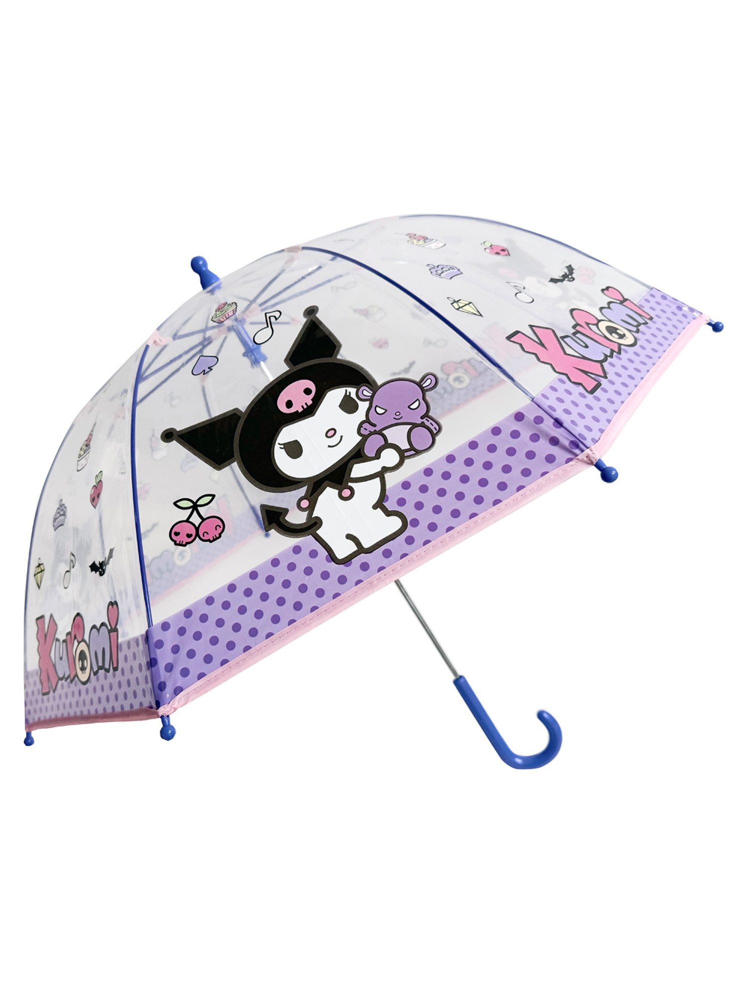 Hello Kitty Stockregenschirm Kinder Regenschirm mit Hello Kitty Motiv ab 3 Jahren, windfest