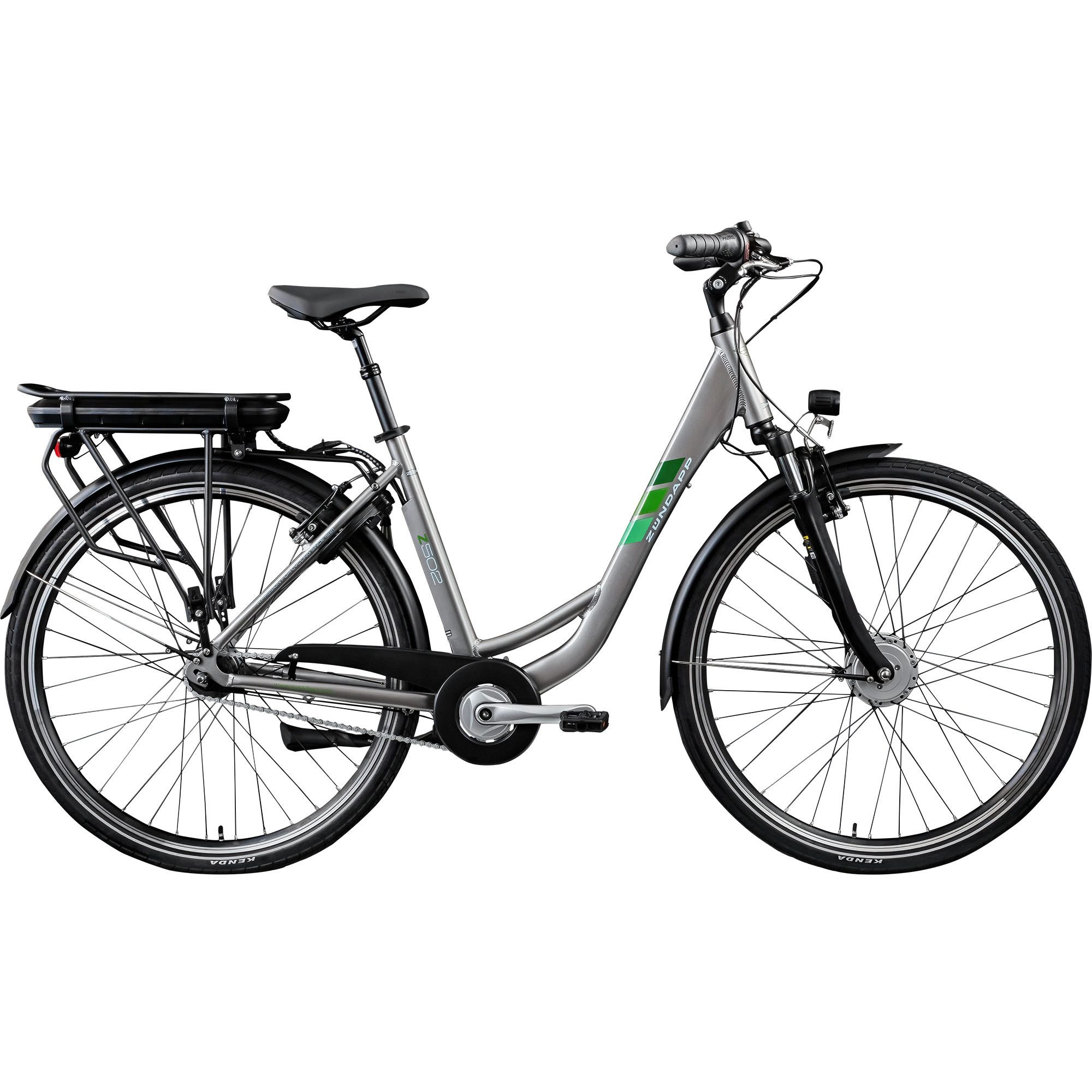 Zündapp E-Bike Cityrad Z502, 7 Gang, Nabenschaltung, Frontmotor, 522 Wh, Pedelec, Elektrofahrrad für Damen und Herren