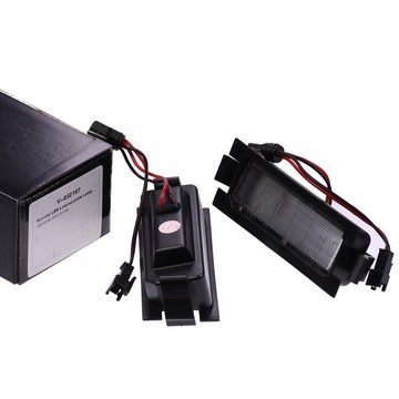 Vinstar KFZ-Ersatzleuchte LED Kennzeichenbeleuchtung E-geprüft für HYUNDAI, kompatibel mit: Hyundai i30 und KIA Ceed (KEINE Kombis)