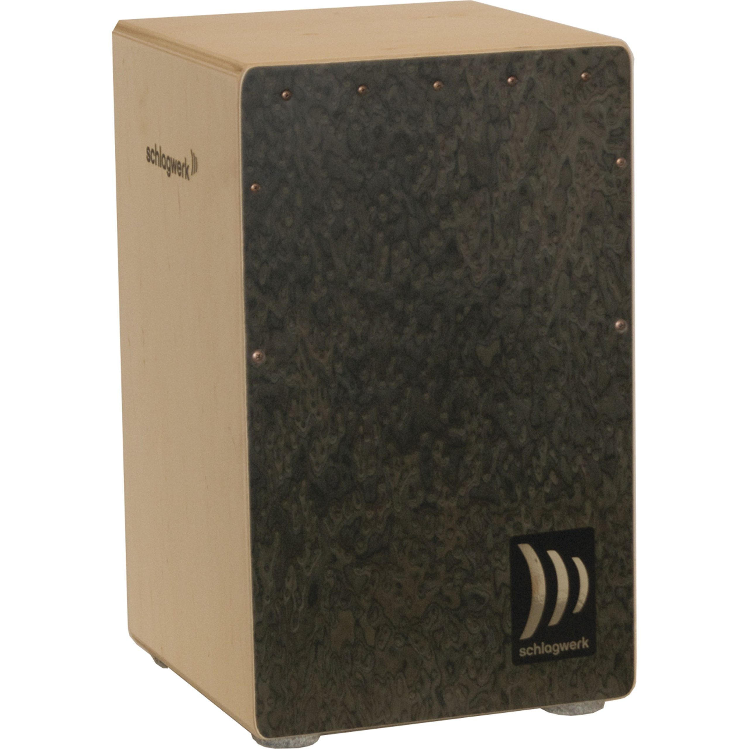 Schlagwerk Cajon,Cajon la Peru CP4007 Burl Wood, Percussion, Cajons, Cajon la Peru CP4007, Burl Wood - Cajon