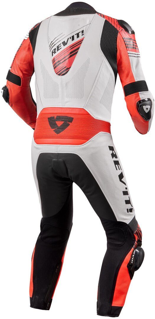 Motorradkombi Motorrad Revit Apex Lederkombi 1-Teiler White/Red/Black