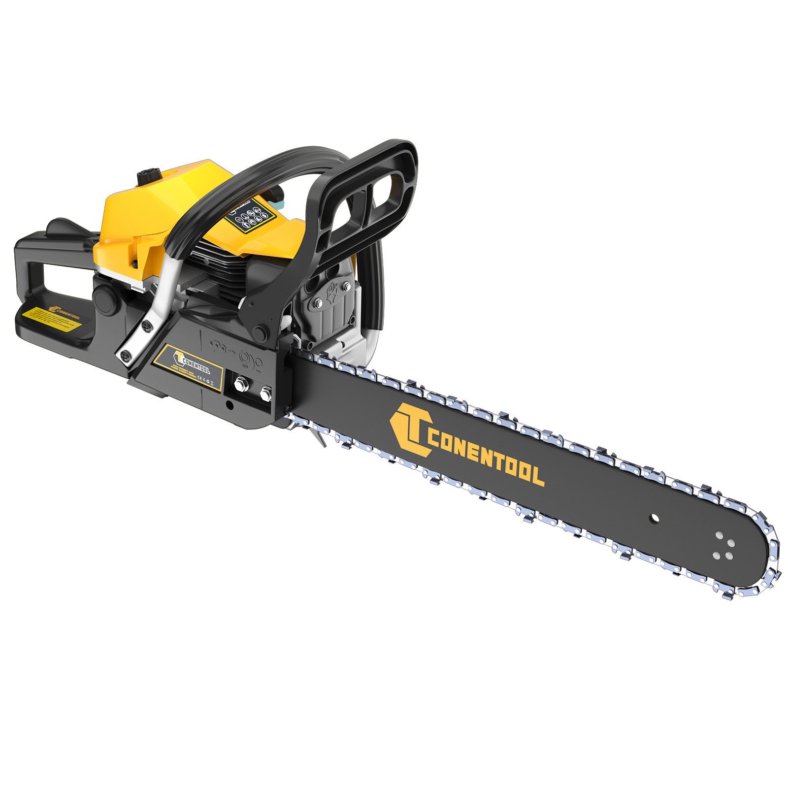 CONENTOOL Benzin-Kettensäge 58cc, 45 cm Schwertlänge, günstig online kaufen