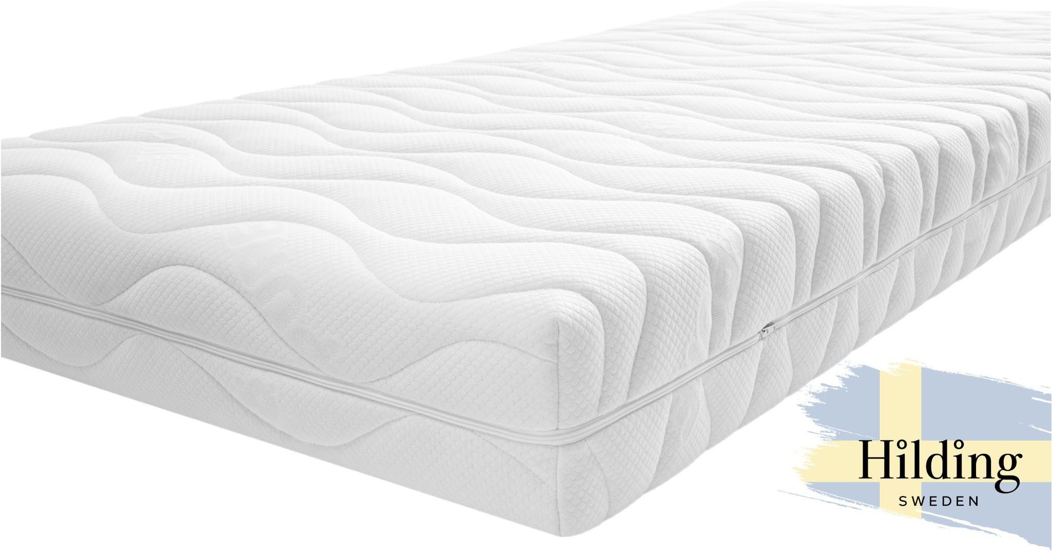 Kaltschaummatratze Hej! Vital, Matratze 90x200 cm, 140x200 cm & weitere Größen, Hilding Sweden, 21 cm hoch, (1-tlg), ergonomisch, atmungsaktiv, Всеrgiker geeignet (Hausstauballergiker)