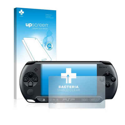 upscreen Schutzfolie für Sony PSP 1004, Displayschutzfolie, Folie Premium klar antibakteriell