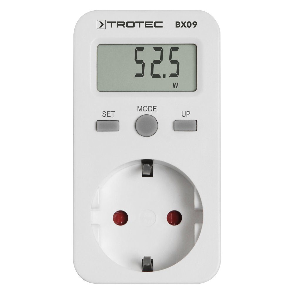 TROTEC Energiekostenmessgerät BX09 Anzeige der verbrauchten Energie, des ak günstig online kaufen