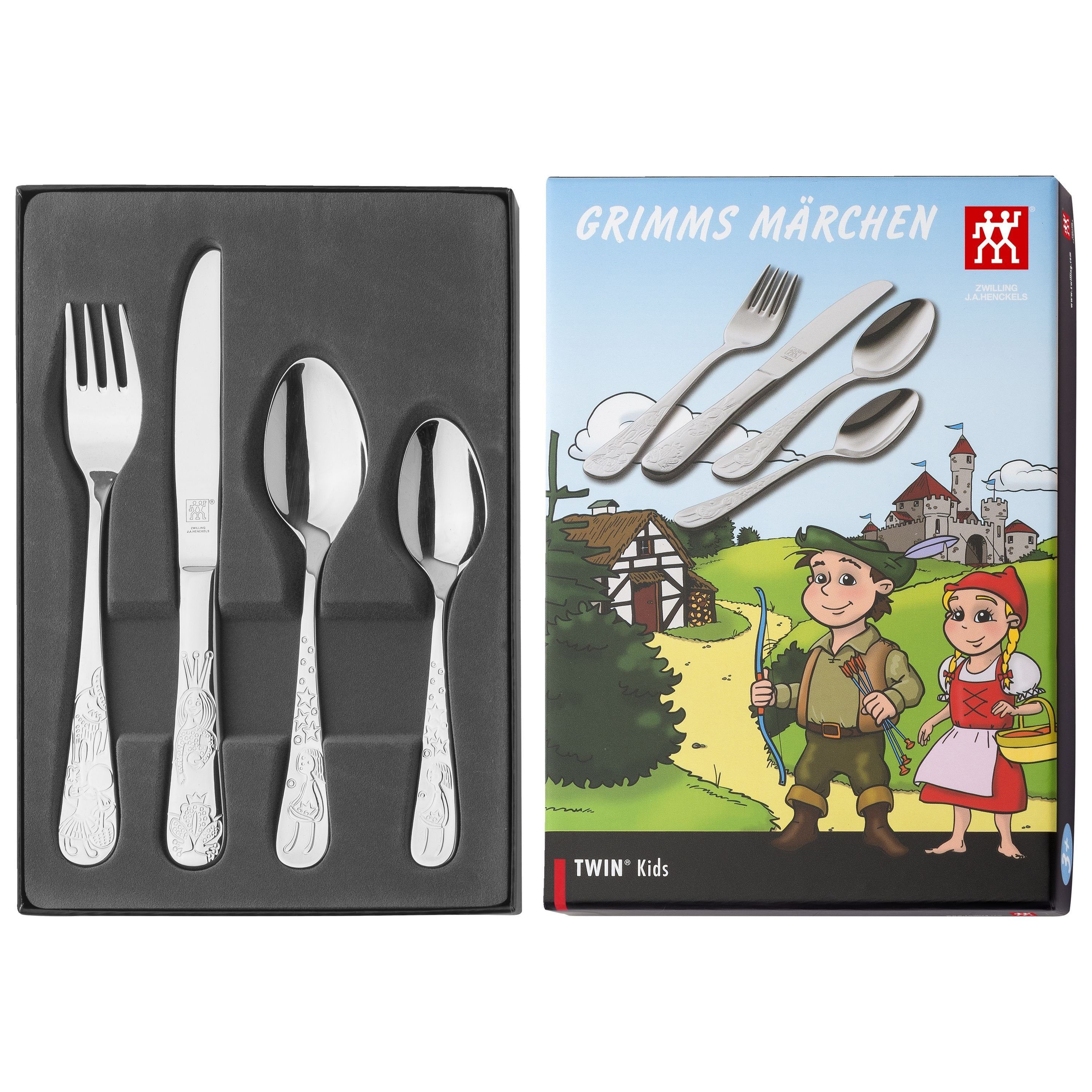 Zwilling Besteck-Set Kinderbesteck ZWILLING GRIMM´s FAIRY silber