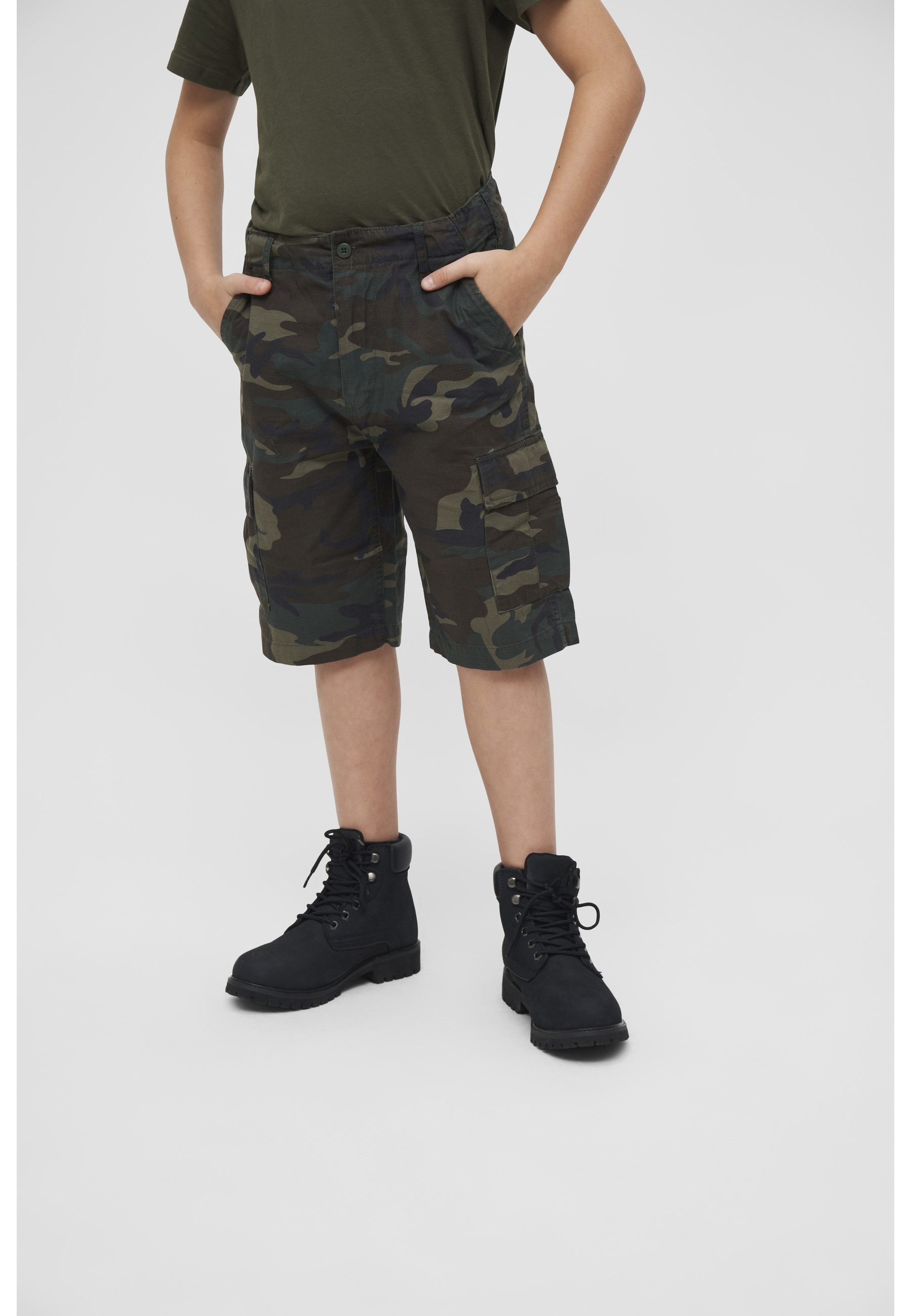 Brandit Stoffhose Brandit Herren Kids BDU Ripstop Shorts (1-tlg)