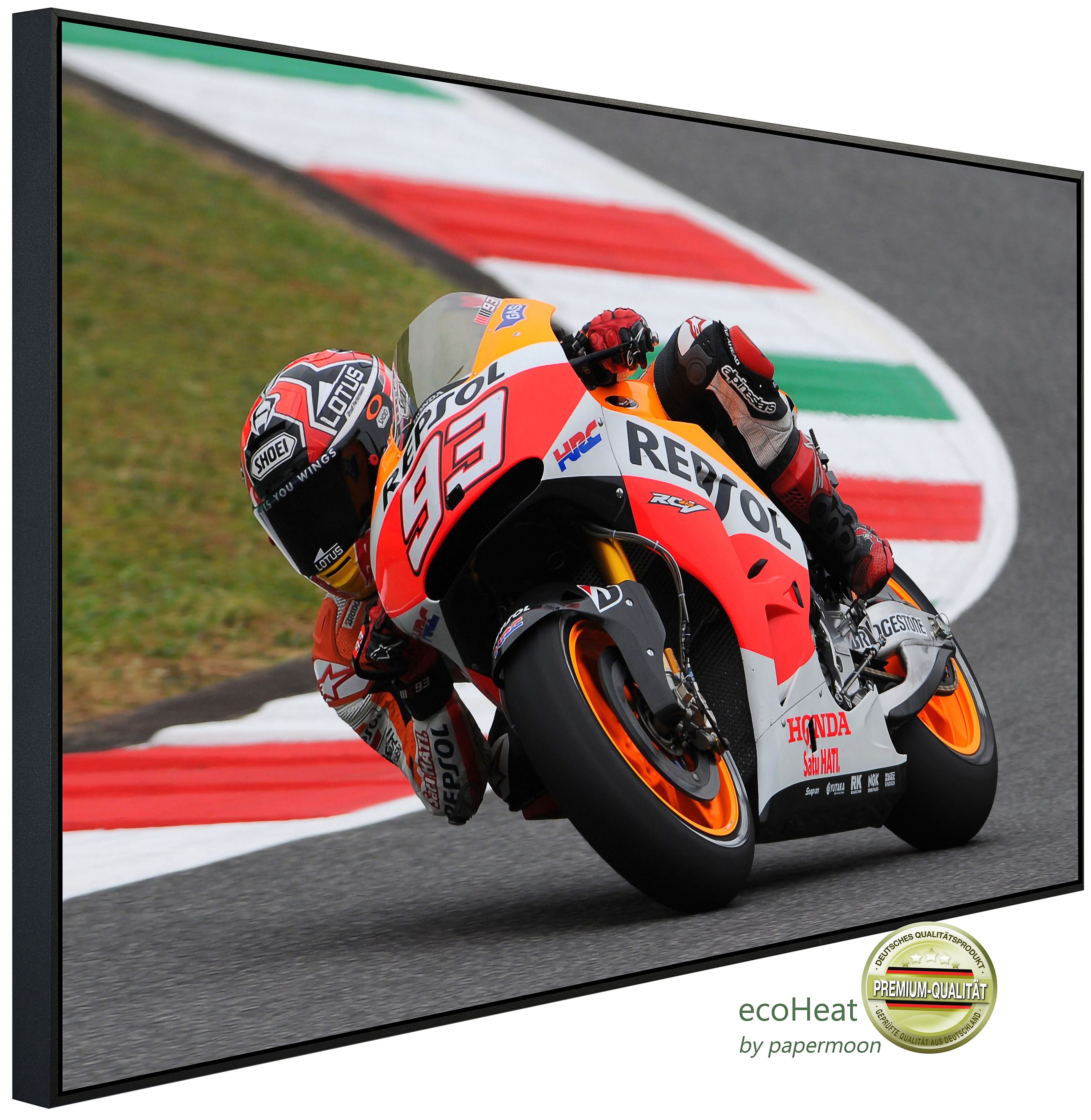 Infrarotheizung INFRAROT-BILD-HEIZUNG, Rennmotorrad