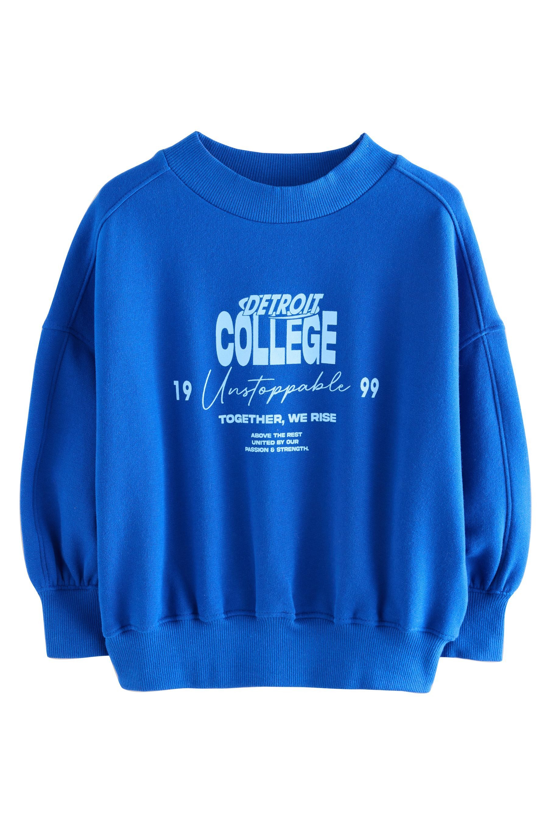 Next Sweater Sweatshirt mit Slogan (1-tlg)