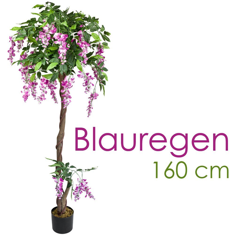 Kunstbaum Blauregen Wisteria Glyzinie Künstliche Pflanze günstig online kaufen
