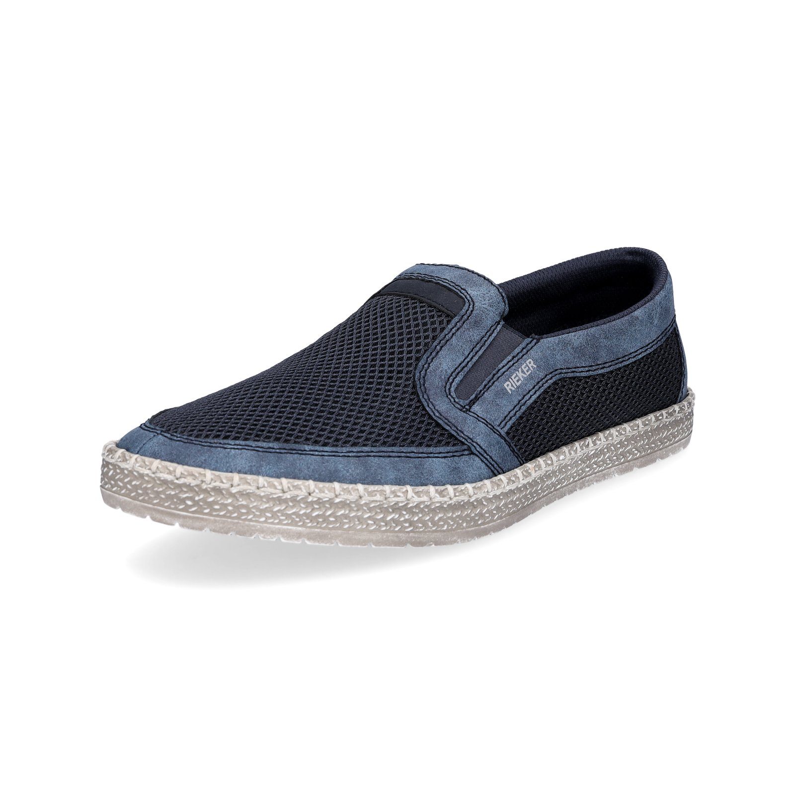 Rieker Herren Slipper blau Slipper