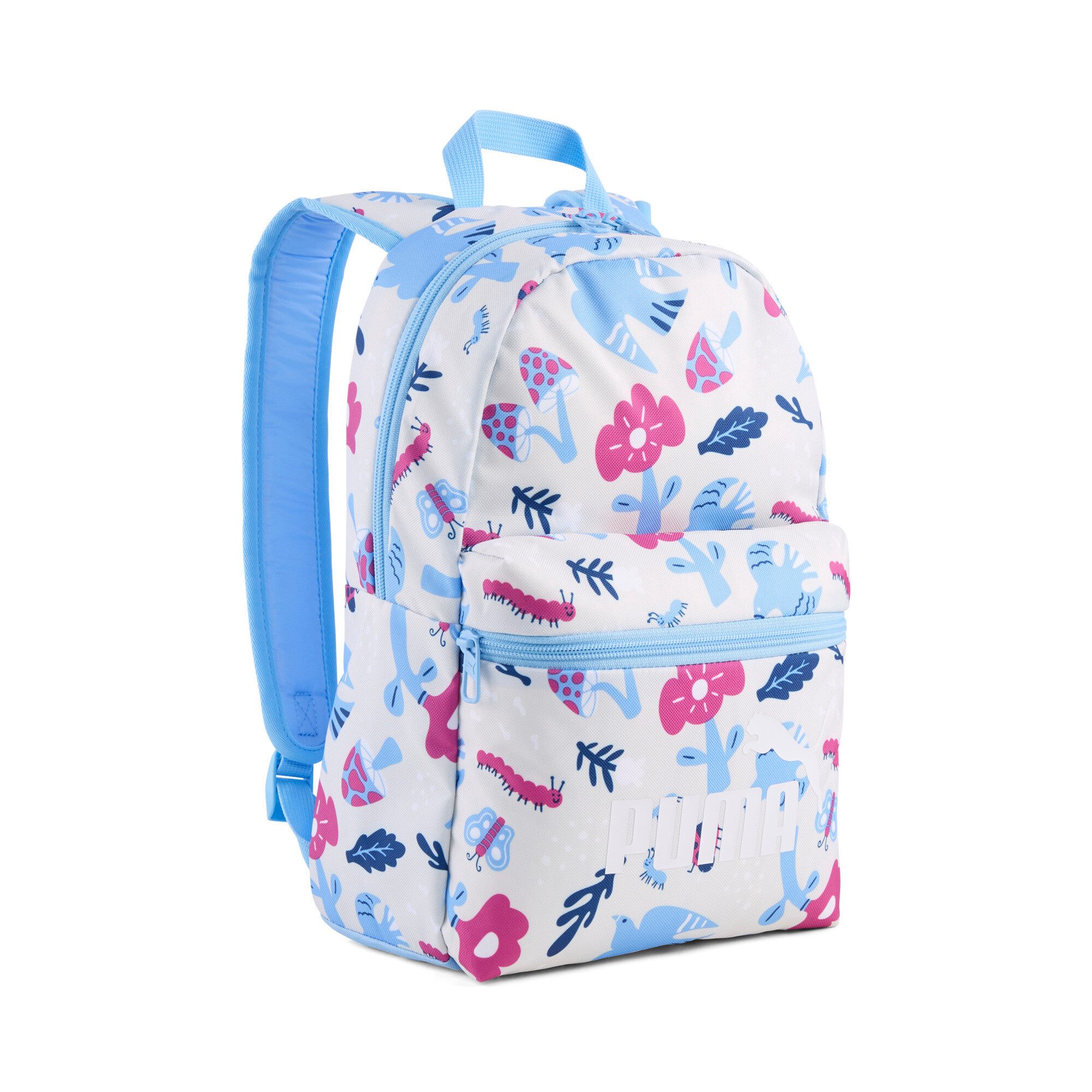PUMA Rucksack PHASE AOP SMALL BACKPACK, kompakter Rucksack, mit gepolsterten Schulterriemen
