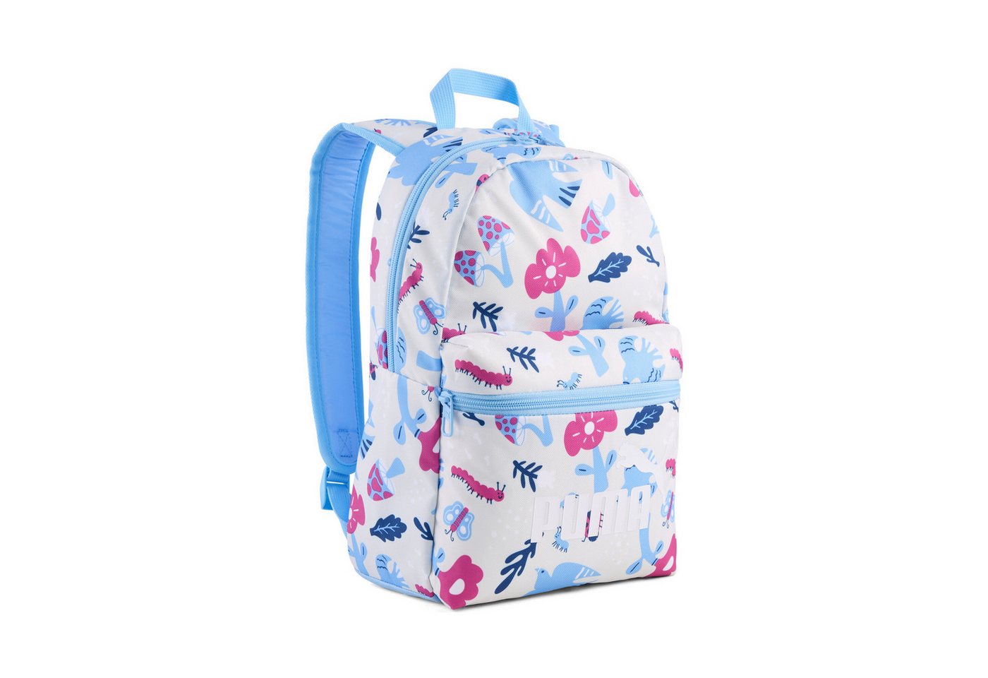 PUMA Rucksack PHASE AOP SMALL BACKPACK, kompakter Rucksack, mit gepolsterten Schulterriemen