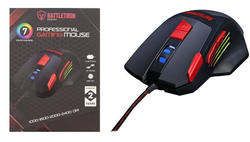 Spectrum »Battletron Gamingmouse Gaming Maus« GamingMaus