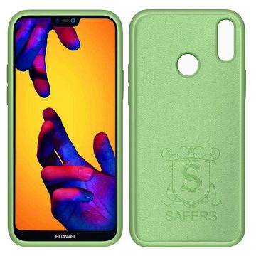 CoolGadget Handyhülle Silikon Colour Series Slim Case für Huawei P20 Lite 5,8 Zoll, Hülle weich Handy Cover für Huawei P20 Lite Schutzhülle