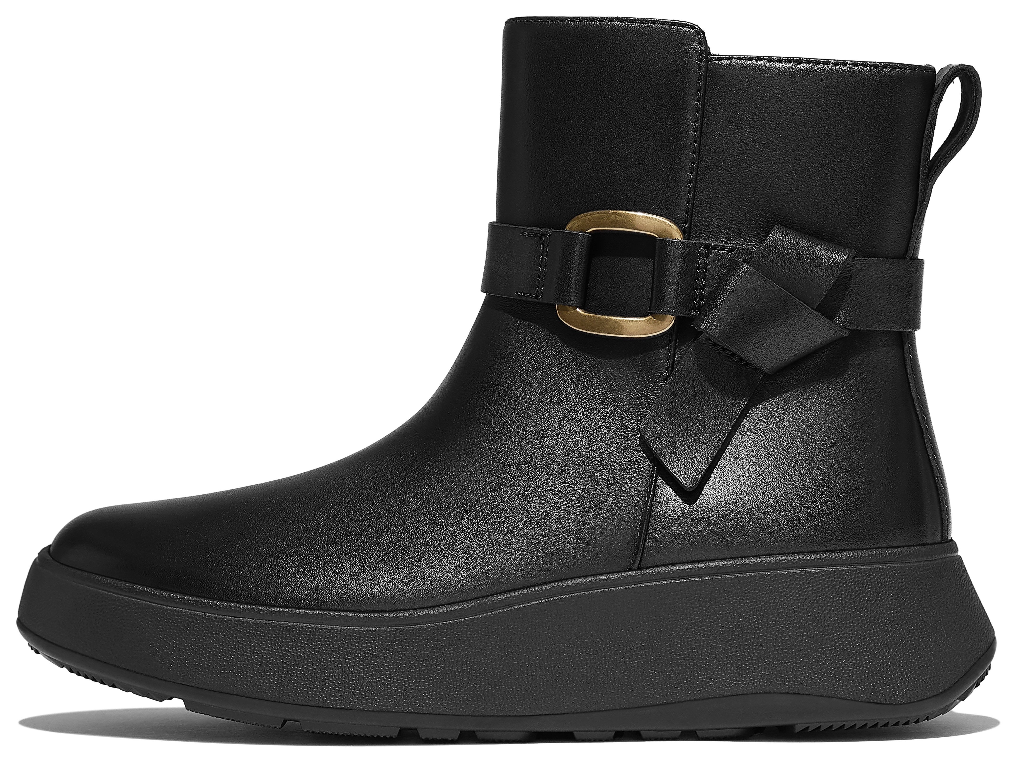 Fitflop F-MODE SQUARE-RING Plateaustiefelette Boots, Chunky Boot mit Platea günstig online kaufen