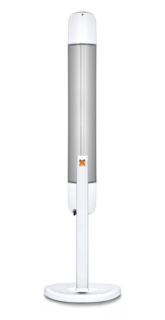 LUXEVA Infrarotstrahler LUXEVA PRO-FR, LUXEVA PRO-FR Infrarot Standheizstrahler 2500W, Fernbedienung