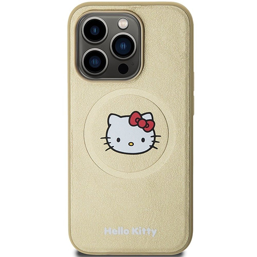 Hello Kitty Handyhülle Schutzhülle Magnethülle Kunstlederhülle 6,7 Zoll, MagSafe-kompatibel, Kunstleder, Kitty-Motiv