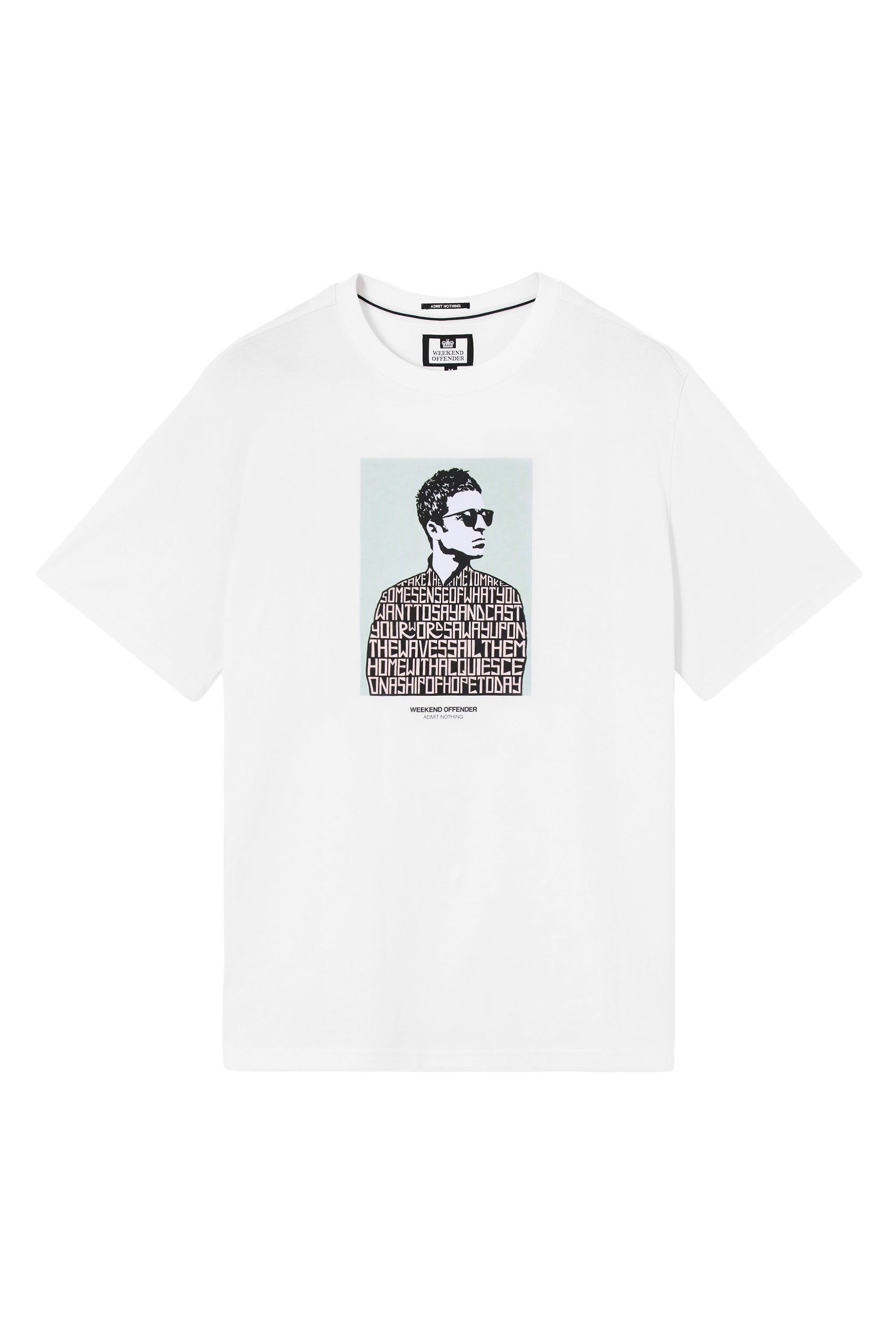 Weekend Offender T-Shirt CAMDEN GRAPHIC TEE Herren T-Shirt Herren, leichtes Kurzarmshirt, Sporttrikot, Outdoor, Sale
