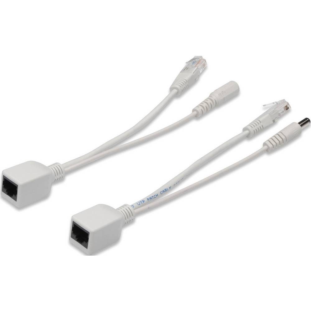 Professional Passiv PoE Kabelset, 1x Splitter PD Netzwerk-Switch
