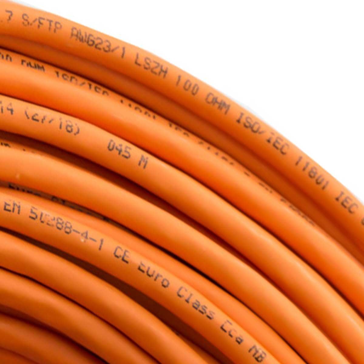 PremiumX 500m CAT 7 Netzwerkkabel Simplex LAN Kabel Ethernet Datenkabel Computer-Kabel – Bild 5 von 5