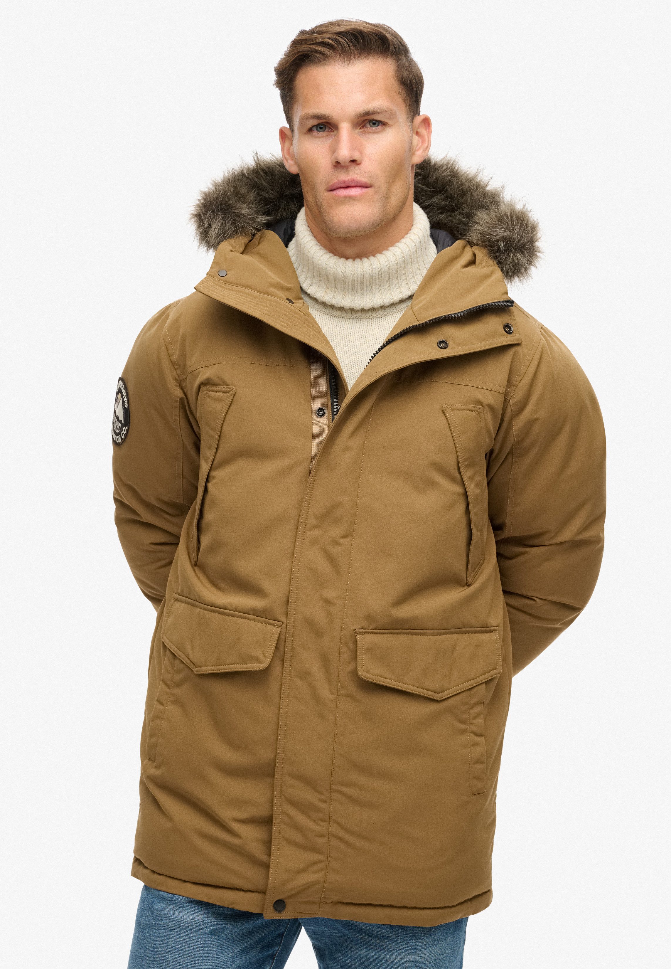 Superdry Parka EVEREST FAUX FUR PARKA günstig online kaufen