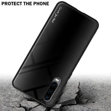 Cadorabo Handyhülle Huawei P30 Huawei P30, Robustes Hard Case - Handy Schutzhülle - Hülle - Back Cover Bumper