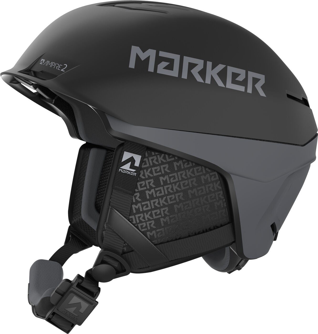 Marker Skihelm AMPIRE 2 BLACK/GREY