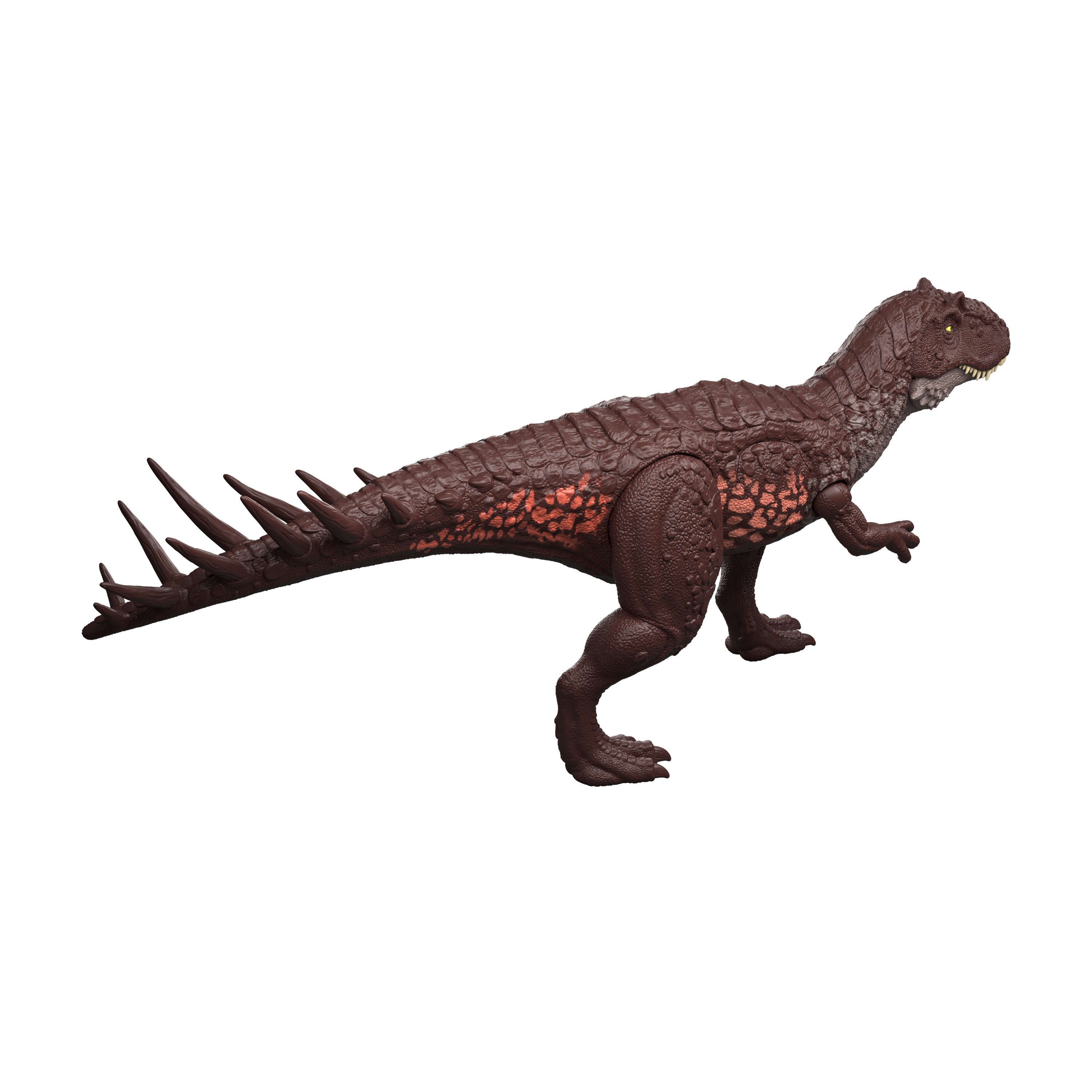 Mattel® Actionfigur Jurassic World Wild Roar - Metricanthosaurus, mit Licht und Sound