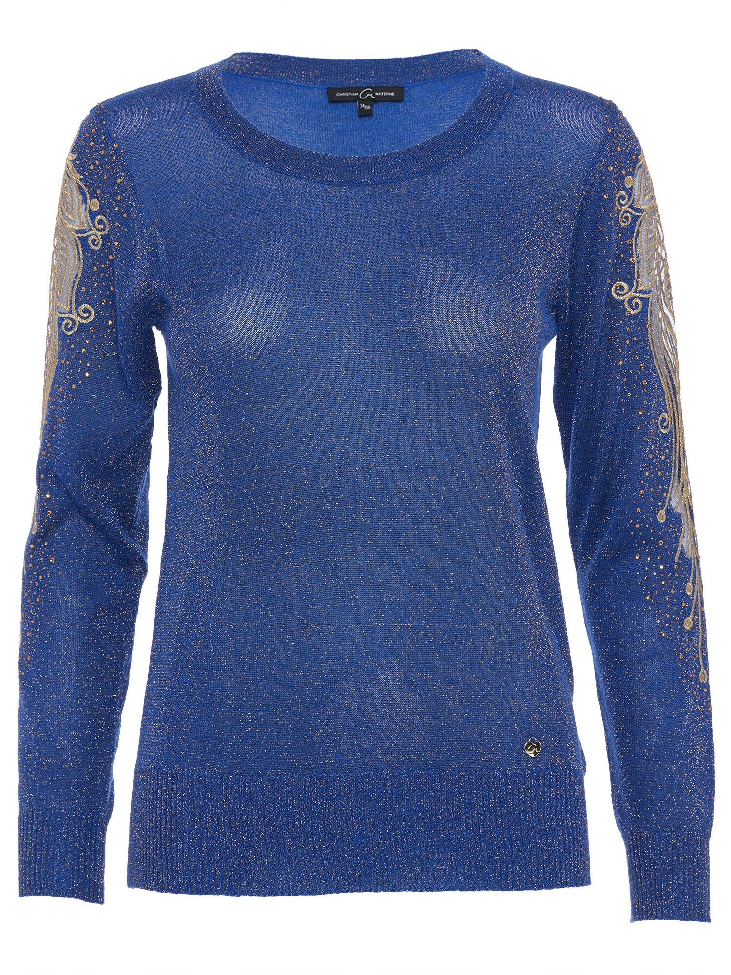 Christian Materne Strickpullover Sweater figurbetont mit günstig online kaufen