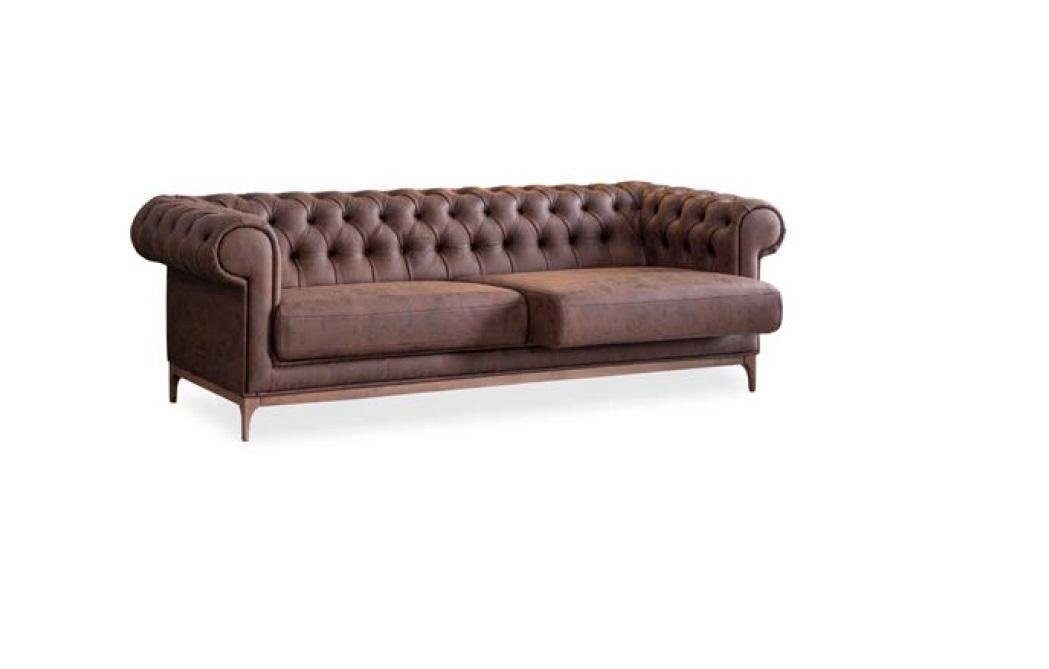 JVmoebel Chesterfield-Sofa Verstellbare Dreisitzer Couch Design Multifunktion Sofa Couchen