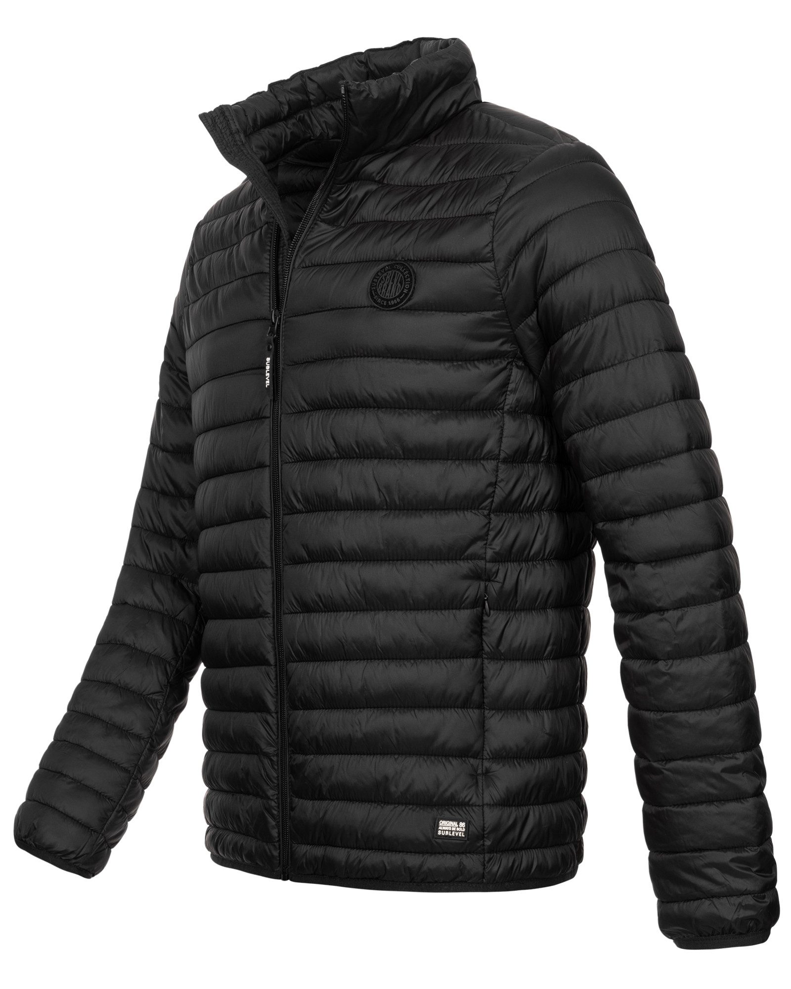 SUBLEVEL Steppjacke Herren Frühlings Jacke Stepp Jacke Stehkragen Übergangs günstig online kaufen