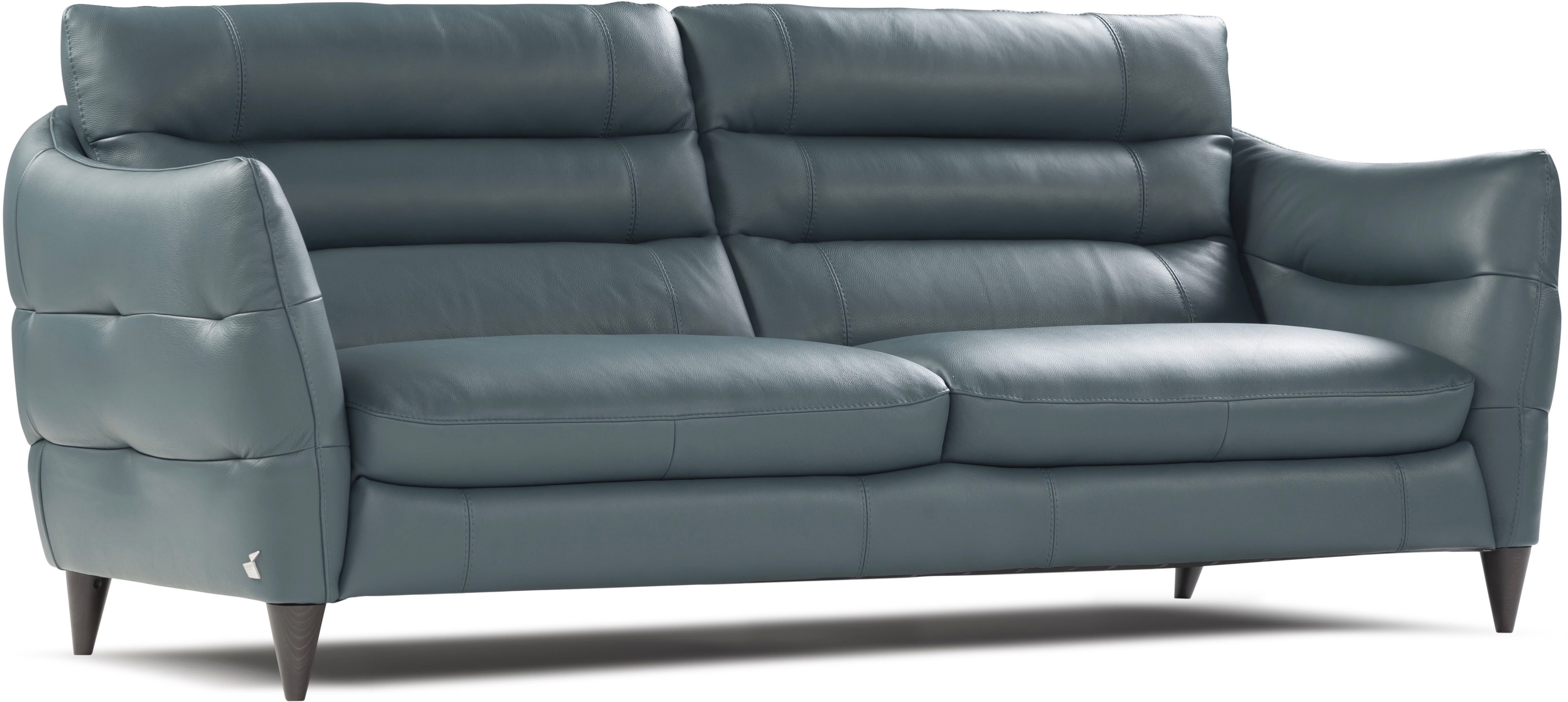 CALIA ITALIA 3-Sitzer Cabrini, Design trifft super Sitzkomfort, in Leder, 220 cm Breite, mit elektrischer Relaxfunktion