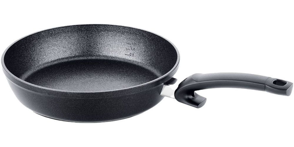 Fissler Bratpfanne Adamant Comfort, Aluminium (1-tlg), hoher Pfannenkörper, Induktion