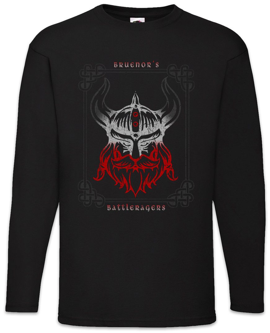 Langarmshirt Bruenor's Battleragers Langarm T-Shirt The Legend Drow Drizzt Dark Elf