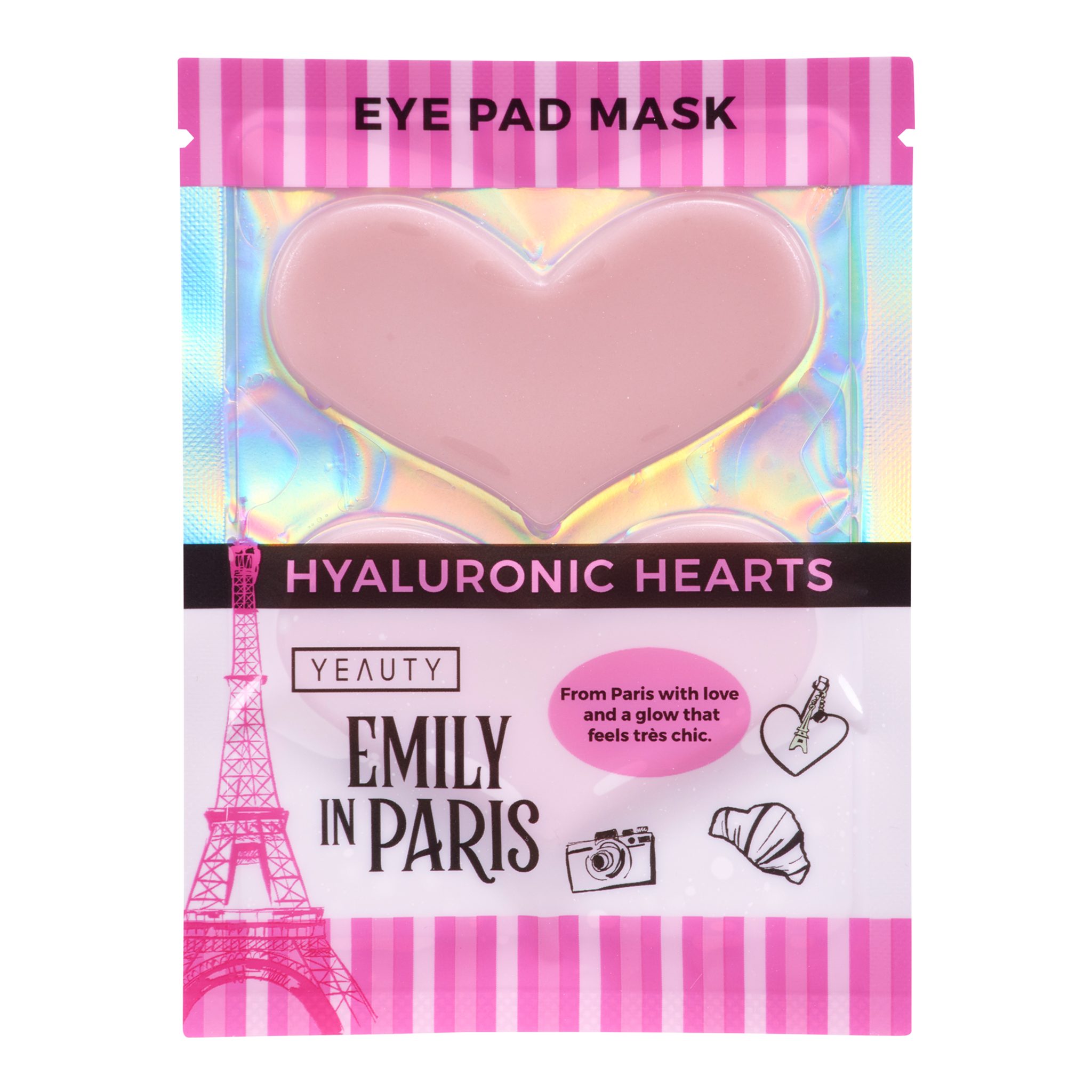 Yeauty Augenpads YEAUTY Emily in Paris EPM Hyaluronic Hearts - 1 Paar