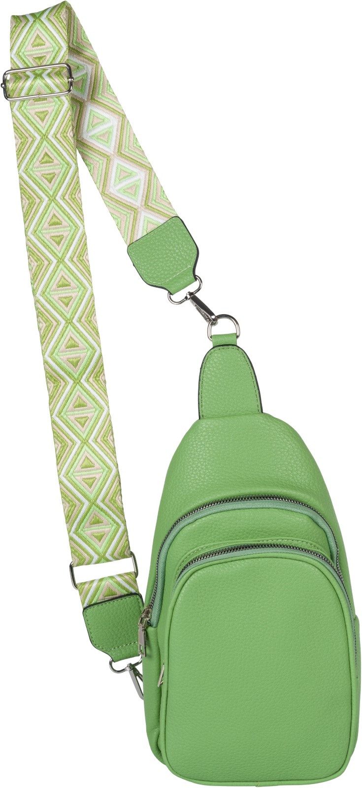 styleBREAKER Umhängetasche One Shoulder Rucksack Gemusterter günstig online kaufen