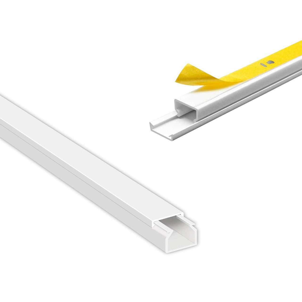 ARLI Kabelkanal Schraubbar mit Bodenlochung (16m, 16-St., Set), PVC, schwer entflammbar, IP-Bewertung: IP40 – Bild 4 von 5